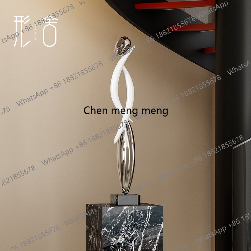 Art Craft Hotel - งานศิลปะนามธรรมแนวตั้งระดับไฮเอนด์ สไตล์หรูหราเบาๆ สำหรับตกแต่งห้องนั่งเล่น ล็อบบี้โรงแรม งานฝีมือตกแต่งภายใน