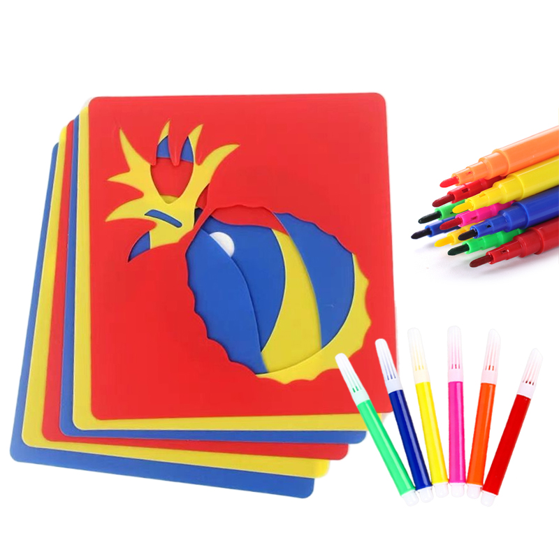 10/20 ชิ้น แม่แบบภาพวาด ลายฉลุ - Art Craft Painting บทวิจารณ์และราคา