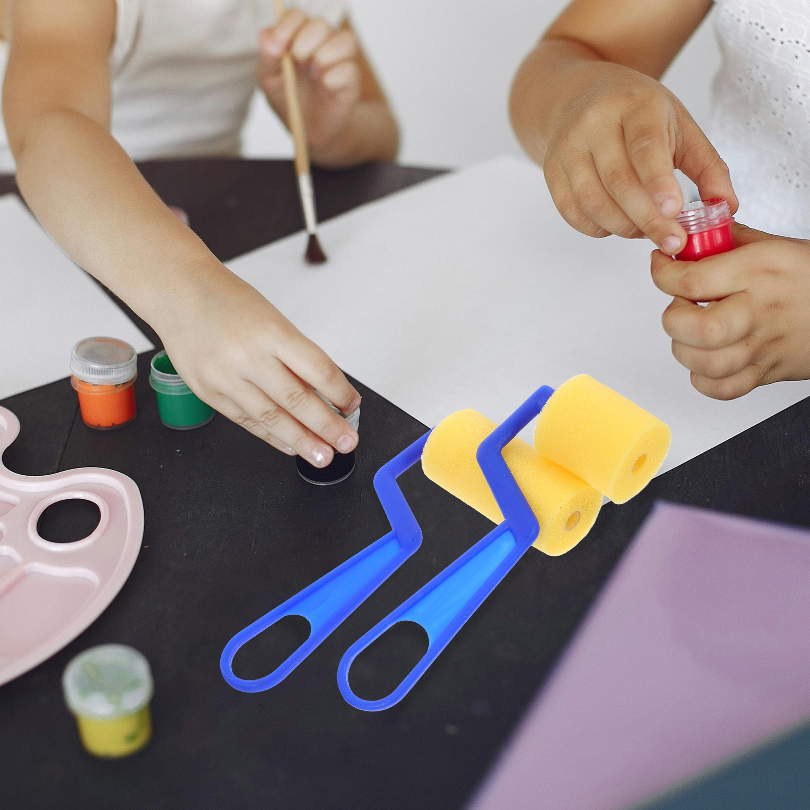 แปรงฟองน้ำสำหรับเด็ก 2 ชิ้น อุ - Art Craft Activities บทวิจารณ์และราคา