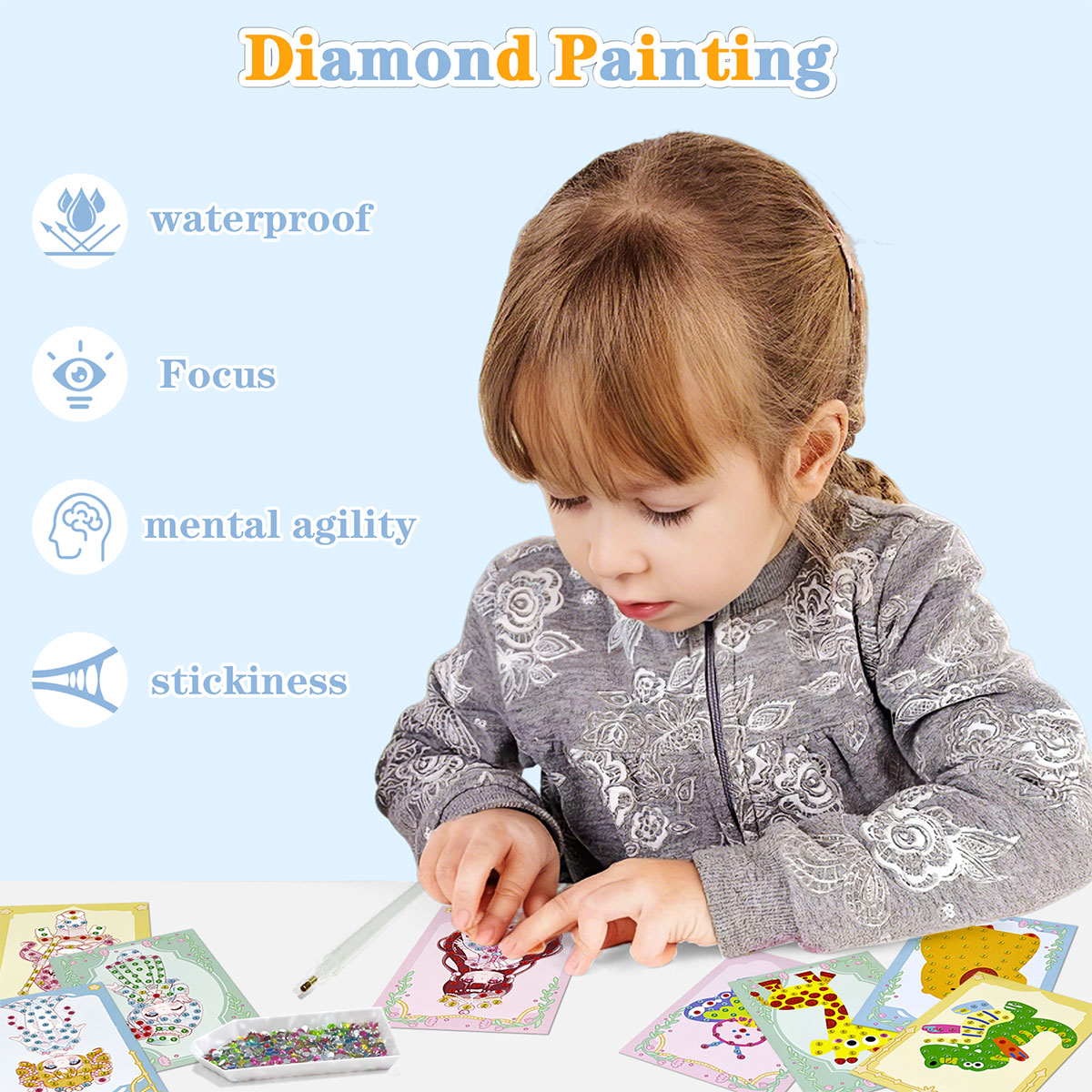 ชุดอุปกรณ์งานฝีมือ DIY 16 ชิ้น - Art Craft Activities บทวิจารณ์และราคา