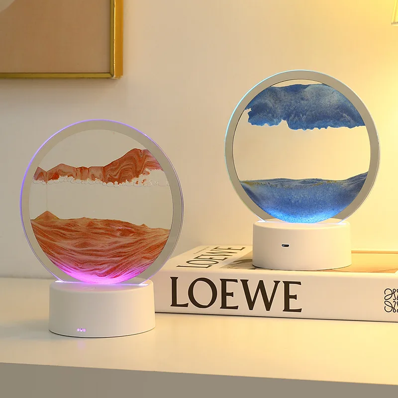 โคมไฟทราย 3 มิติ LED 16 สี ไฟ  - Art Craft Movement บทวิจารณ์และราคา
