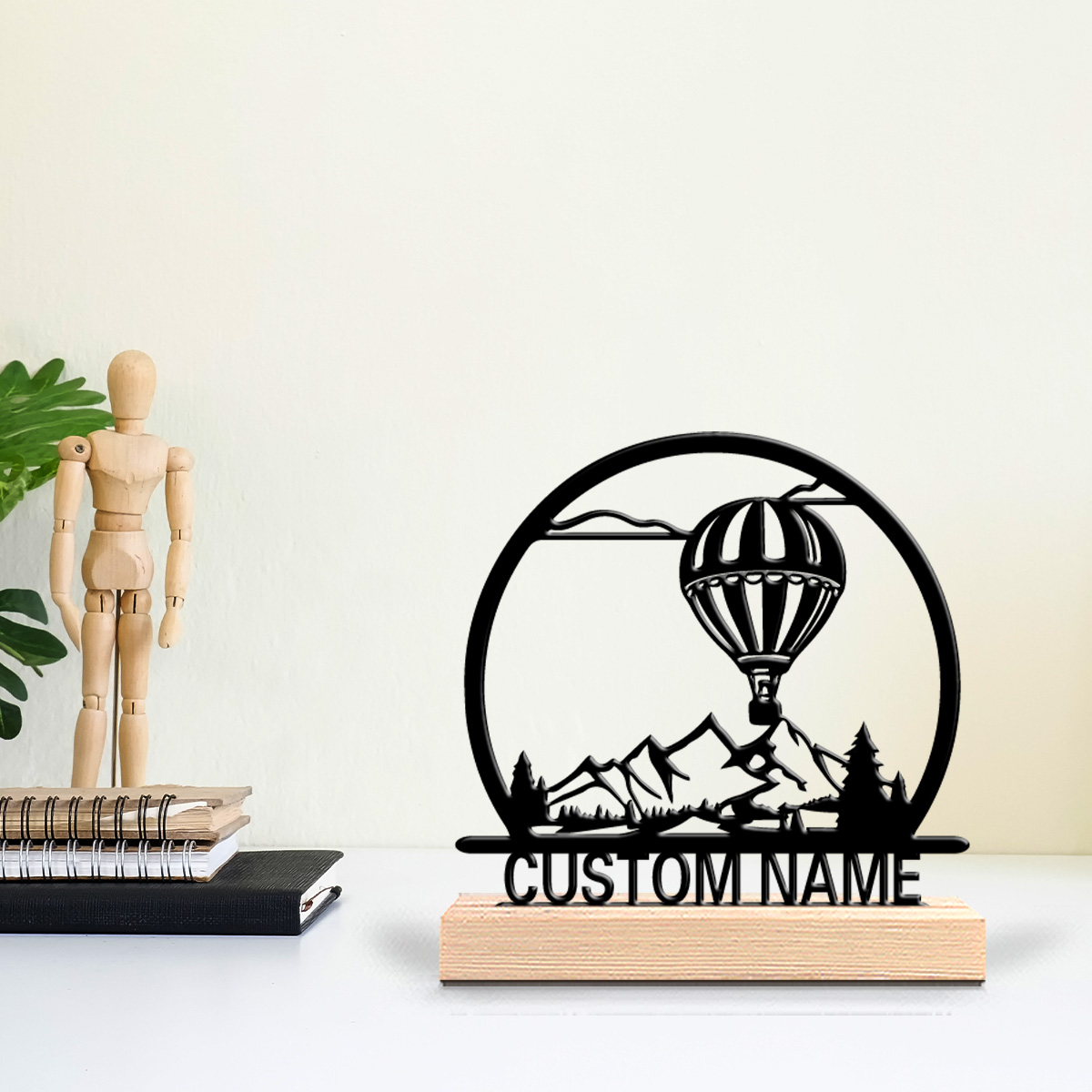 บอลลูนลมร้อน 1 ชิ้น ป้ายชื่อสั - Art Craft Activity บทวิจารณ์และราคา