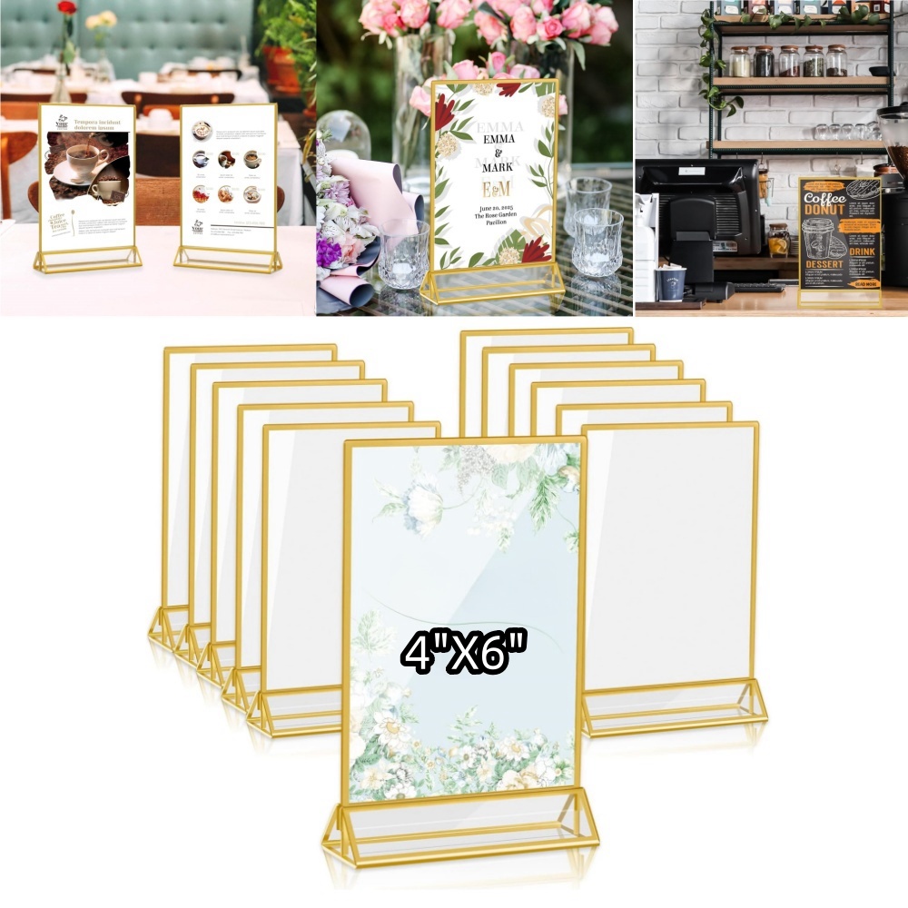 4x6 นิ้วผู้ถือป้ายอะคริลิค 3 ม - Art Craft Movement บทวิจารณ์และราคา