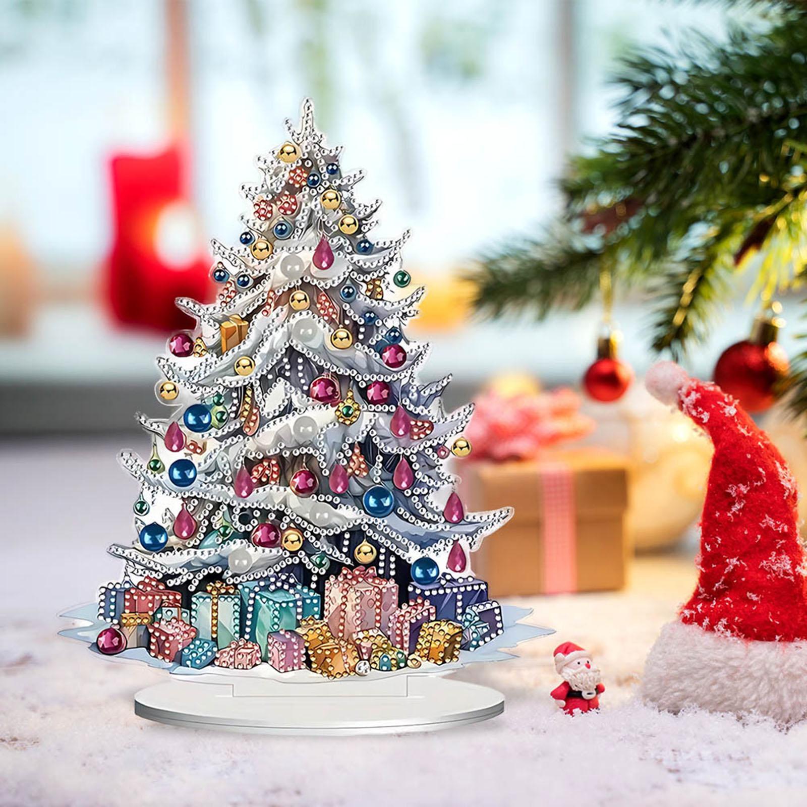 ต้นคริสต์มาสเดสก์ท็อปตกแต่ง Xm - Art Craft Hotel บทวิจารณ์และราคา
