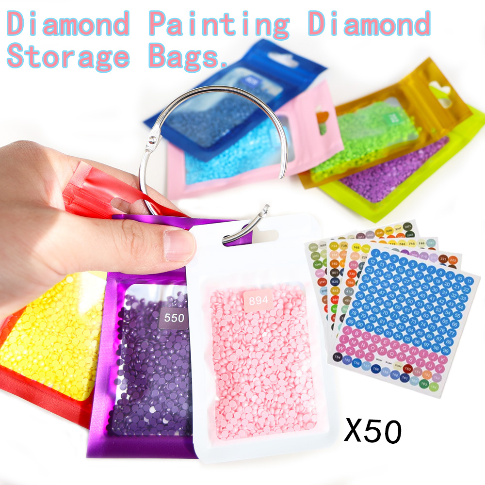 ถุงเก็บลูกปัดเพชรสำหรับงานศิลป - Art Craft Painting บทวิจารณ์และราคา
