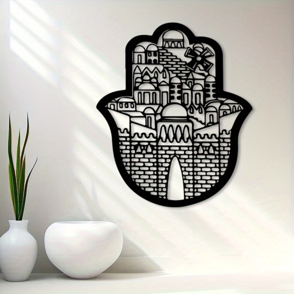 CIFBUY งานศิลปะติดผนังเหล็ก สถ - Art & Craft Clipart บทวิจารณ์และราคา