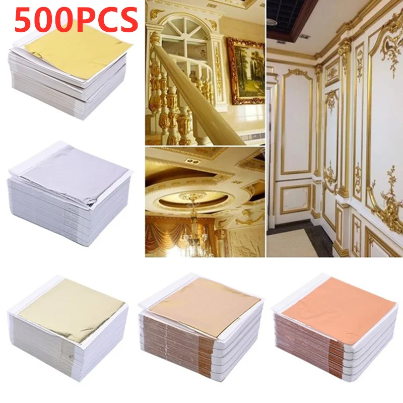 กระดาษฟอยล์เลียนแบบทองเงิน 500 - Art Craft Birthday Party บทวิจารณ์และราคา