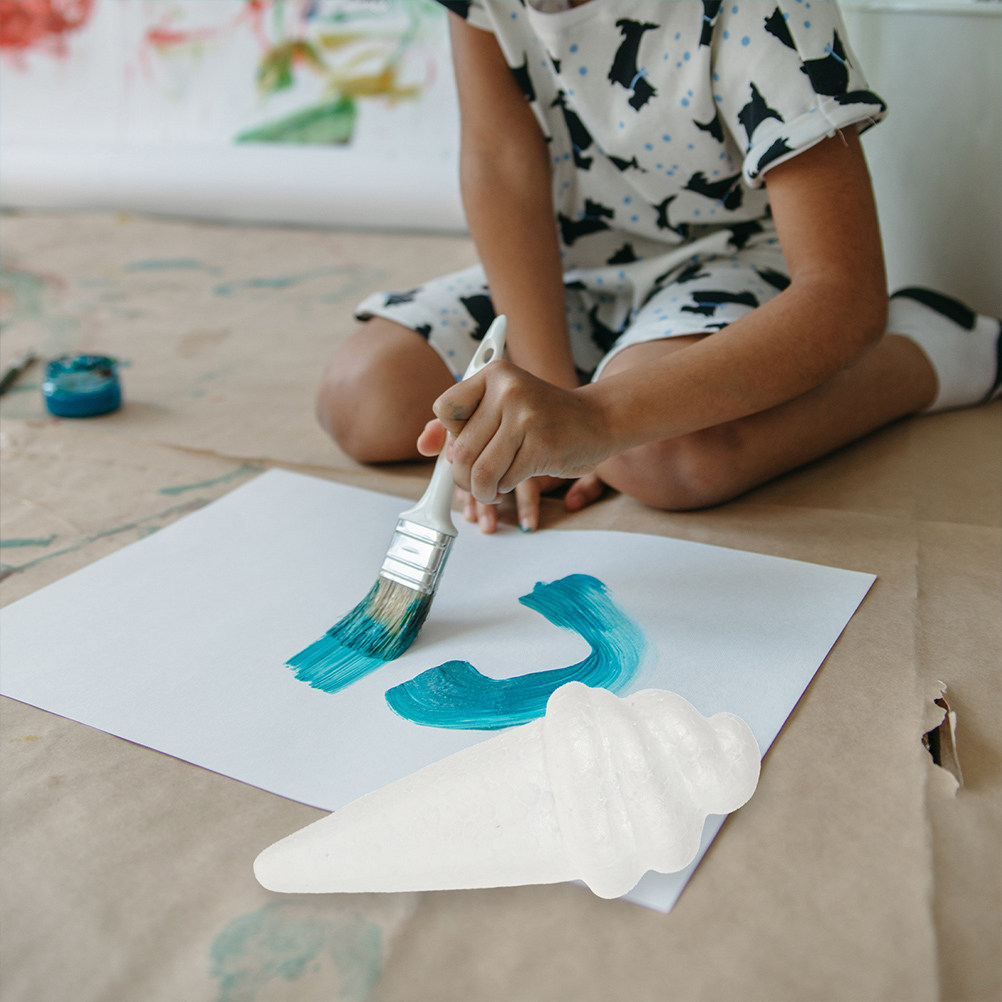 โมเดลโฟมไอศกรีมแบบยังไม่ตกแต่ง - Art Craft Kids บทวิจารณ์และราคา