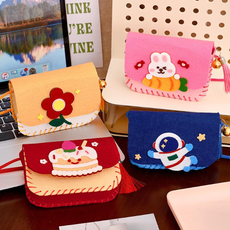 ชุดทำกระเป๋าผ้าสักหลาดสำหรับเด - Art Craft Activities บทวิจารณ์และราคา