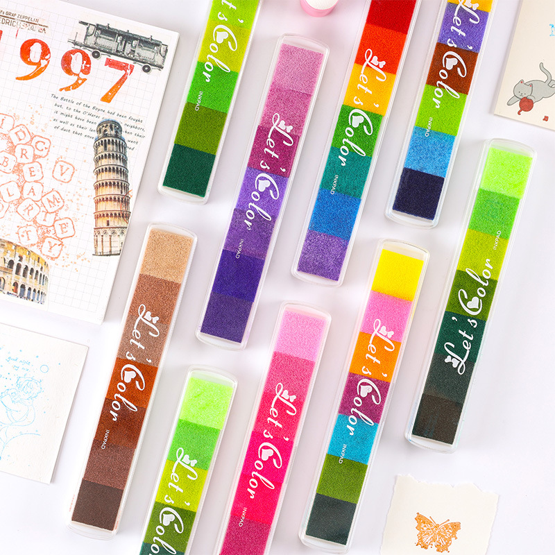 แผ่นหมึกสีน่ารักหลากสี สำหรับง - Art Craft Activities บทวิจารณ์และราคา