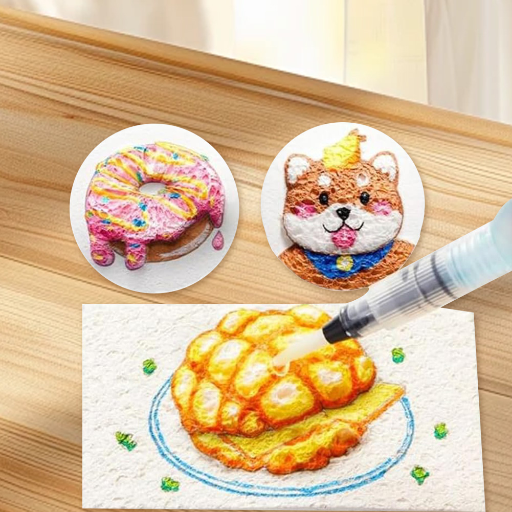 ฟองน้ำวาดภาพเมจิกแคนวาส DIY กิ - Art Craft Activities บทวิจารณ์และราคา