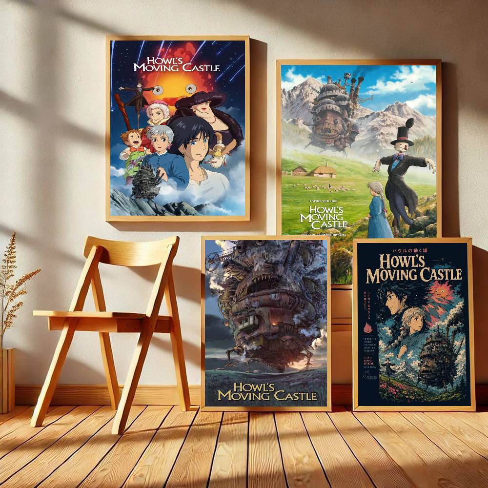 โปสเตอร์หนัง H-Howls M-Moving  - Art Craft Movement บทวิจารณ์และราคา