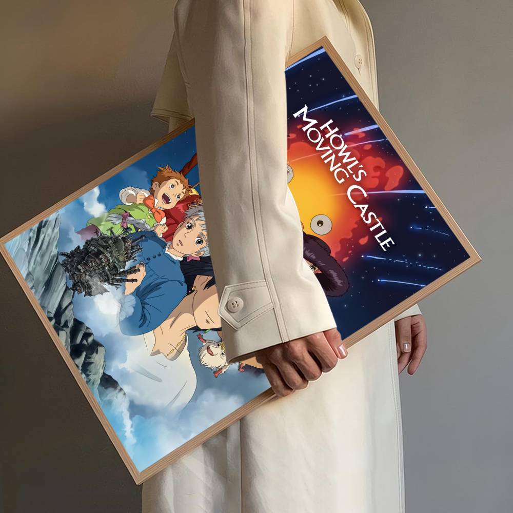 โปสเตอร์หนัง H-Howls M-Moving  - Art Craft Movement บทวิจารณ์และราคา