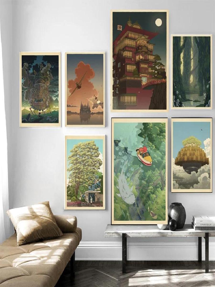 ภาพพิมพ์แคนวาสลายอนิเมะสุดน่าห - Art Craft Movement บทวิจารณ์และราคา